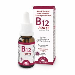Witamina B12 forte krople Dr Jacob’s 20 ml Witamina B12 forte krople Dr Jacob’s 20 ml