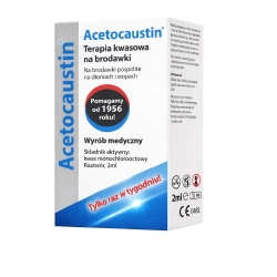 Acetocaustin na brodawki 2 ml terapia kwasowa Acetocaustin na brodawki 2 ml terapia kwasowa