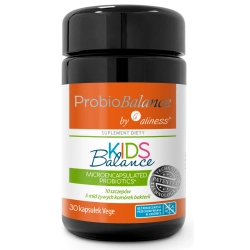 ProbioBALANCE, Probiotyk KIDS Balance 5 mld. x 30 vege caps. ProbioBALANCE, Probiotyk KIDS Balance 5 mld. x 30 vege caps.