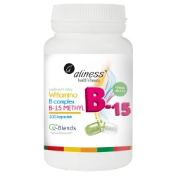 Aliness Witamina B Complex B-15 Methyl kapsułki 100 szt.