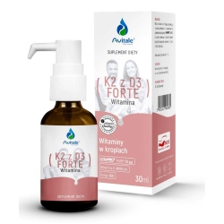 Avitale, K2 z D3 Forte, 30 ml