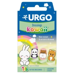 URGO KAWAII plastry dla dzieci 16 sztuk URGO KAWAII plastry dla dzieci 16 sztuk