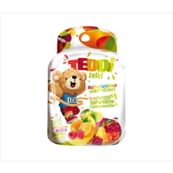 Teddi multiwitaminowe żelki dla dzieci 180 g Teddi multiwitaminowe żelki dla dzieci 180 g