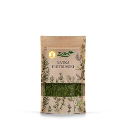 Natka pietruszki suszona 15 g Ziółko – przyprawa bezglutenowa Natka pietruszki suszona 15 g Ziółko – przyprawa bezglutenowa