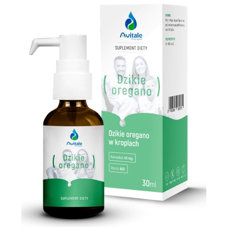 Olejek z oregano krople Avitale Dzikie Oregano 30 ml