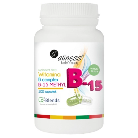 Aliness Witamina B Complex B-15 Methyl kapsułki 100 szt.