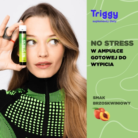 Triggy Vitamin Shot No Stress 25ml, smak brzoskwiniowy