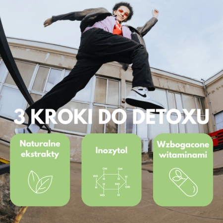 Triggy Vitamin Shot Detox 25 ml, smak zielone jabłko