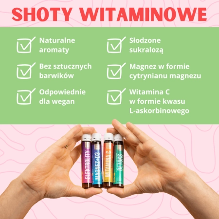 Triggy Vitamin Shot Odporność 25 ml, smak pomarańczowy