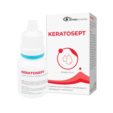 Keratosept krople do oczu, 10ml