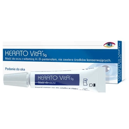 KERATO VITA maść do oczu z witaminą A 5 g