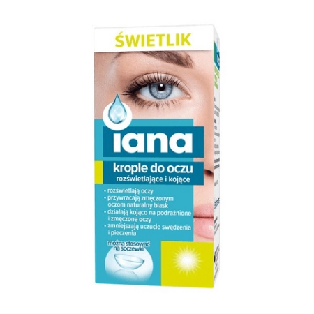 Iana Krople do oczu ze Świetlikiem 10 ml