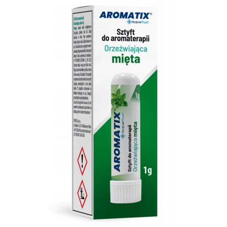 Aromatix sztyft do nosa z orzeźwiającą miętą,  1 szt.