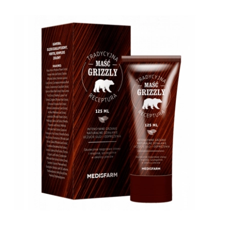 Maść na Ból Mięśni i Stawów Grizzly 125 ml