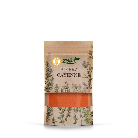 Pieprz cayenne mielony 60 g Ziółko – ostra przyprawa bezglutenowa