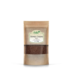 Siemię lniane brązowe ziarno 200 g Ziółko – naturalny błonnik