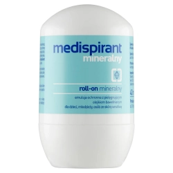 Medispirant Mineralny, emulsja ochronna roll-on, dla dzieci, młodzieży i osób ze skórą wrażliwą, 40 ml