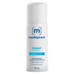 Medispirant, bloker w sprayu, antyperspirant, 75 ml