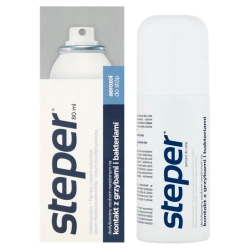 Steper, przeciwgrzybiczy aerozol do stóp i paznokci, 80 ml