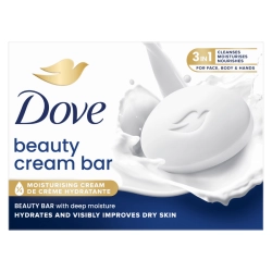 Dove Beauty Cream Bar – kremowa kostka myjąca 90 g, miękka i odżywiona skóra