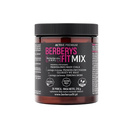 Berberys Fit Mix Active Premium, proszek, 216 g