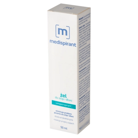 Medispirant, żel do stóp i dłoni, 50 ml