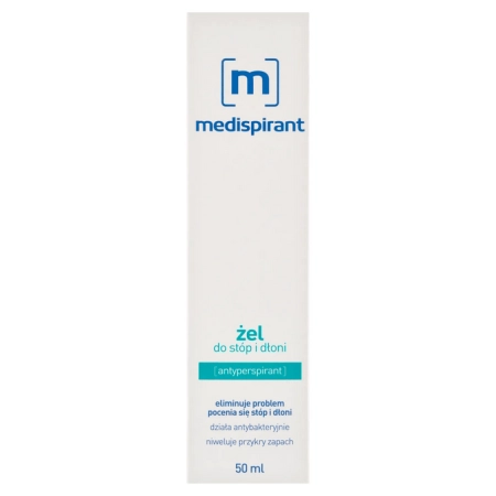 Medispirant, żel do stóp i dłoni, 50 ml
