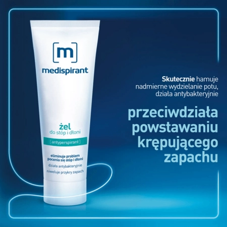 Medispirant, żel do stóp i dłoni, 50 ml