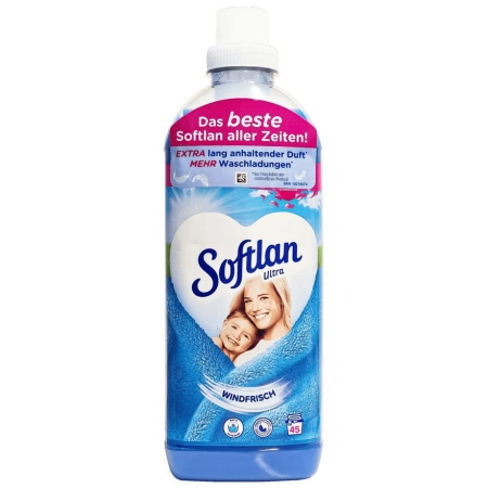 Softlan Windfrisch – płyn do płukania tkanin 1 L o świeżym zapachu