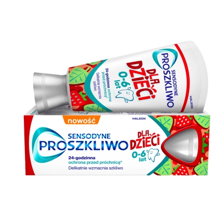 Sensodyne Proszkliwo – pasta do zębów dla dzieci 0–6 lat, 50 ml