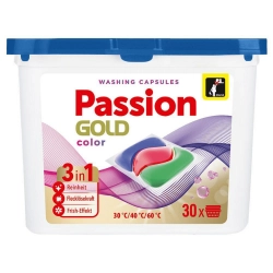 Kapsułki do prania Passion Gold 30 caps 3in1 Color ochrona kolorów