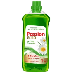 Płyn do podłóg Passion Gold 1 L Spring Flowers uniwersalny