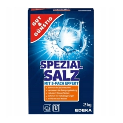 Gut & Gunstig Special Salz sól do zmywarki 2 kg ochrona zmywarki Gut & Gunstig Special Salz sól do zmywarki 2 kg ochrona zmywarki