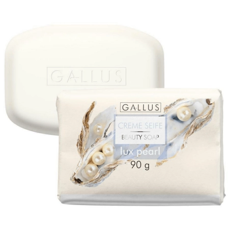Mydło w kostce do rąk Gallus Lux Pearl 90 g delikatne