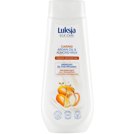 Luksja żel pod prysznic Argan i Mleczko Migdałowe 500 ml nawilżający