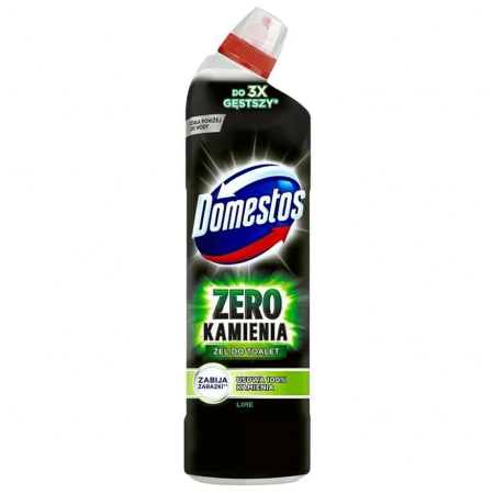 Domestos Zero Kamienia Lime 750 ml Żel do WC