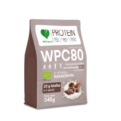 Białko serwatkowe WPC 80 Kakao BIO 345 g Aliness