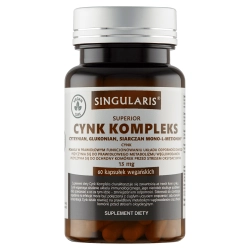 Cynk Singularis 15 mg 60 kapsułek