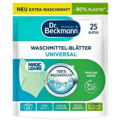 Dr Beckmann Magiczne listki do prania Universal 25 szt