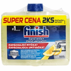 Finish Płyn do czyszczenia zmywarki Lemon 2x250 ml Finish Płyn do czyszczenia zmywarki Lemon 2x250 ml