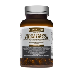 Tran z Sardeli Peruwiańskich Singularis 1000 mg 120 kapsułek