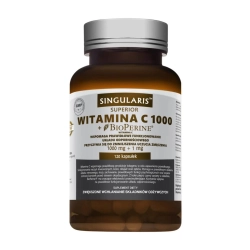 Witamina C 1000 + BioPerine Singularis 120 kapsułek