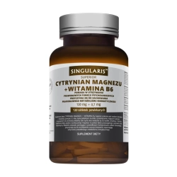 Cytrynian magnezu + B6 Singularis 120 tabletek Cytrynian magnezu + B6 Singularis 120 tabletek