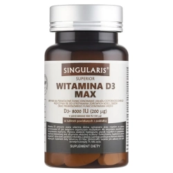 Singularis Witamina D3 Max 8000 IU 60 tabletek