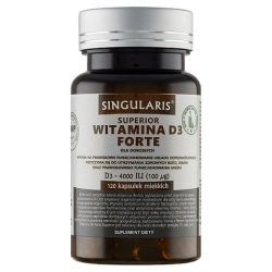 Witamina D3 4000 IU Singularis 120 kapsułek