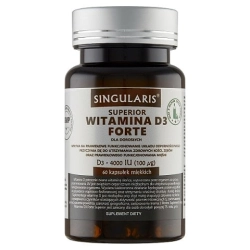 Witamina D3 4000 IU Singularis 60 kapsułek