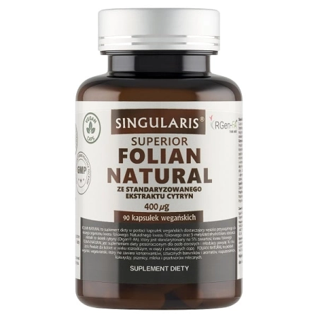 Singularis Folian Organic 400 µg 90 kapsułek
