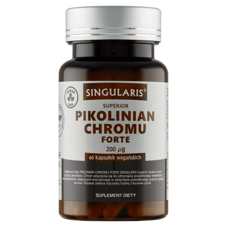 Singularis Pikolinian Chromu Forte 200 µg 60 kapsułek
