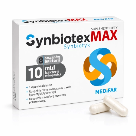 Synbiotex MAX 10 kapsułek
