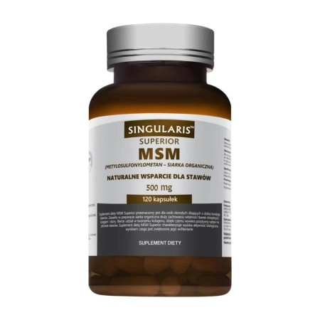 MSM Singularis 500 mg 120 kapsułek